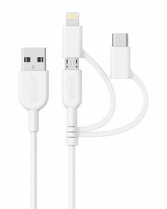 Anker PowerLine II 3-in-1 Cable