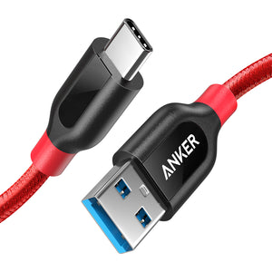 Anker USB Type C Cable, Anker Powerline+ USB C to USB 3.0 Cable (3ft)