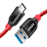 Anker USB Type C Cable, Anker Powerline+ USB C to USB 3.0 Cable (3ft)