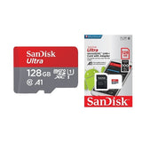 Sandisk Ultra 128GB UHS-I Class 10 Microsdxc Memory Card With Adapter